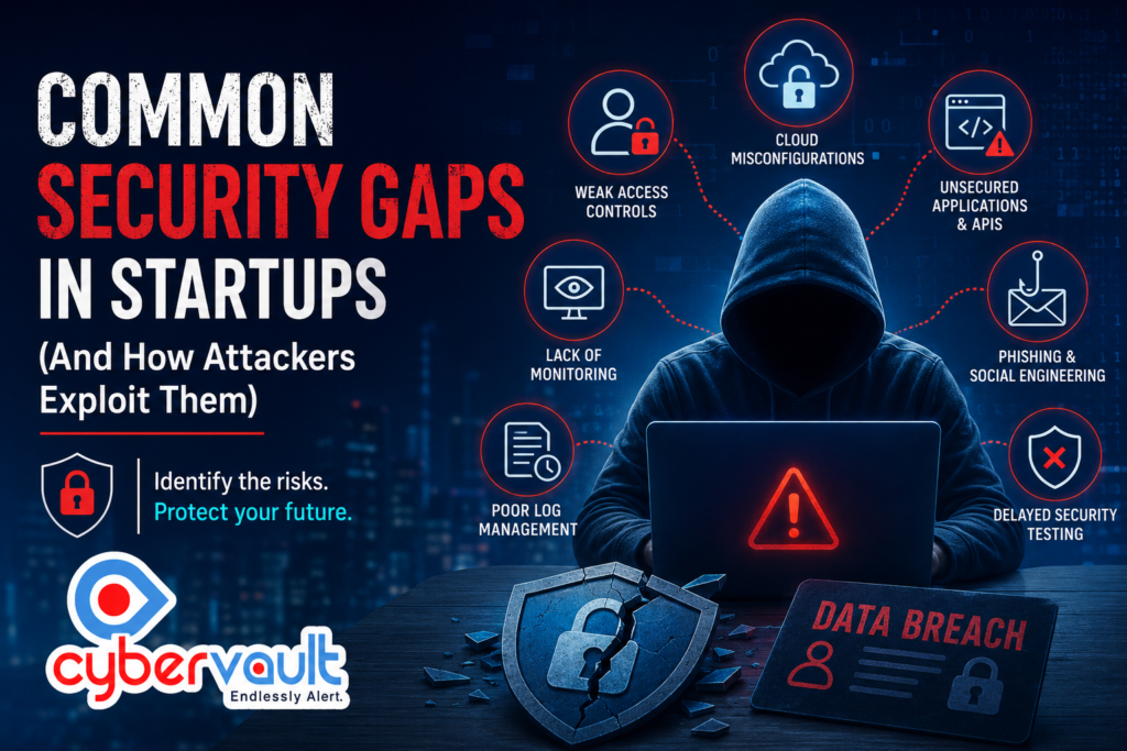 Common Security Gaps in Startups (And How Attackers Exploit Them)